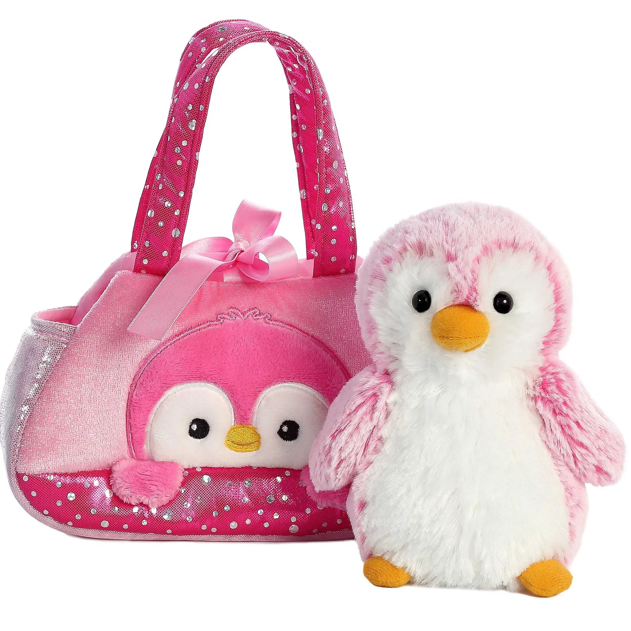 Aurora® - Fancy Pals - 7" Pompom Penguin - Pink