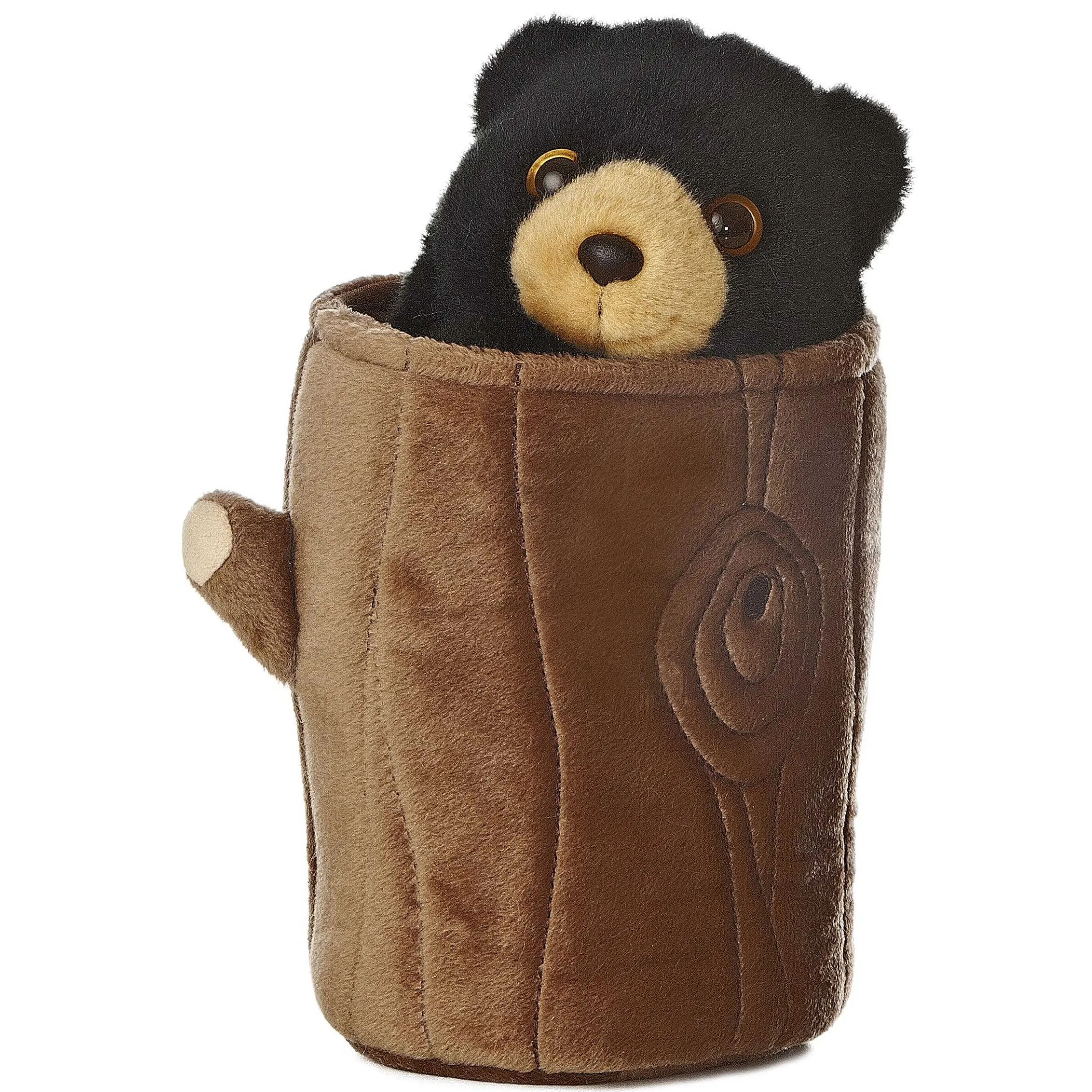 Aurora® - Hand Puppet - 10" Black Bear Pop Up Puppet