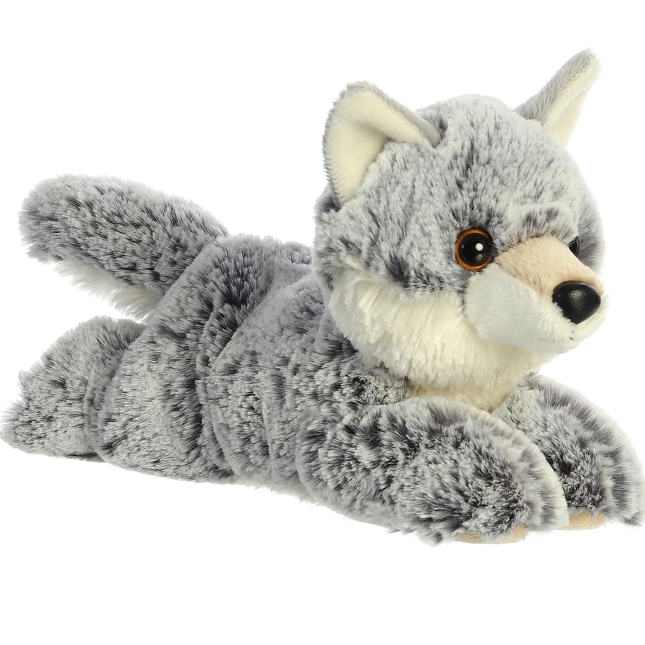 Aurora® - Mini Flopsie - 8" Winter Wolf