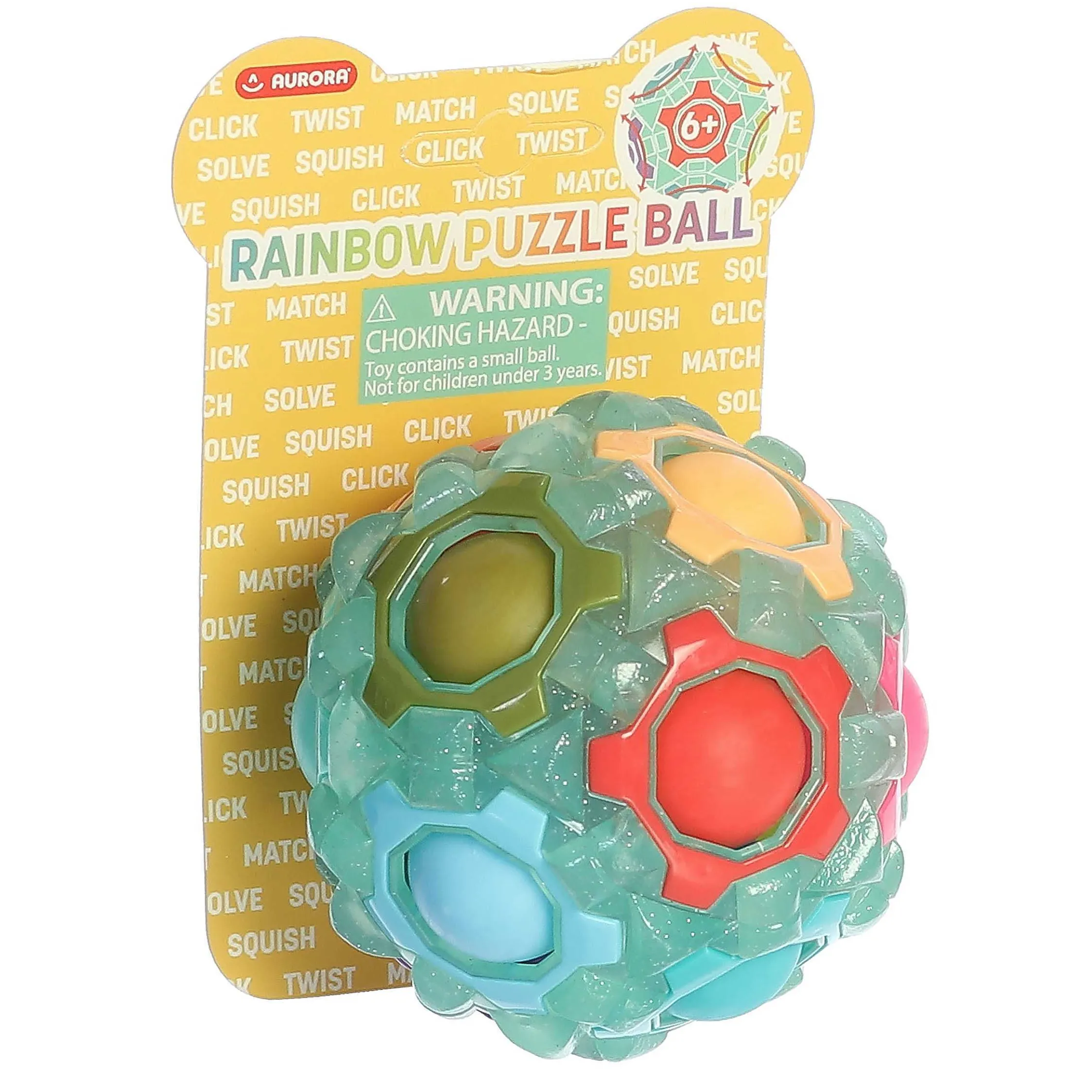 Aurora® Toys - Rainbow Puzzle Ball