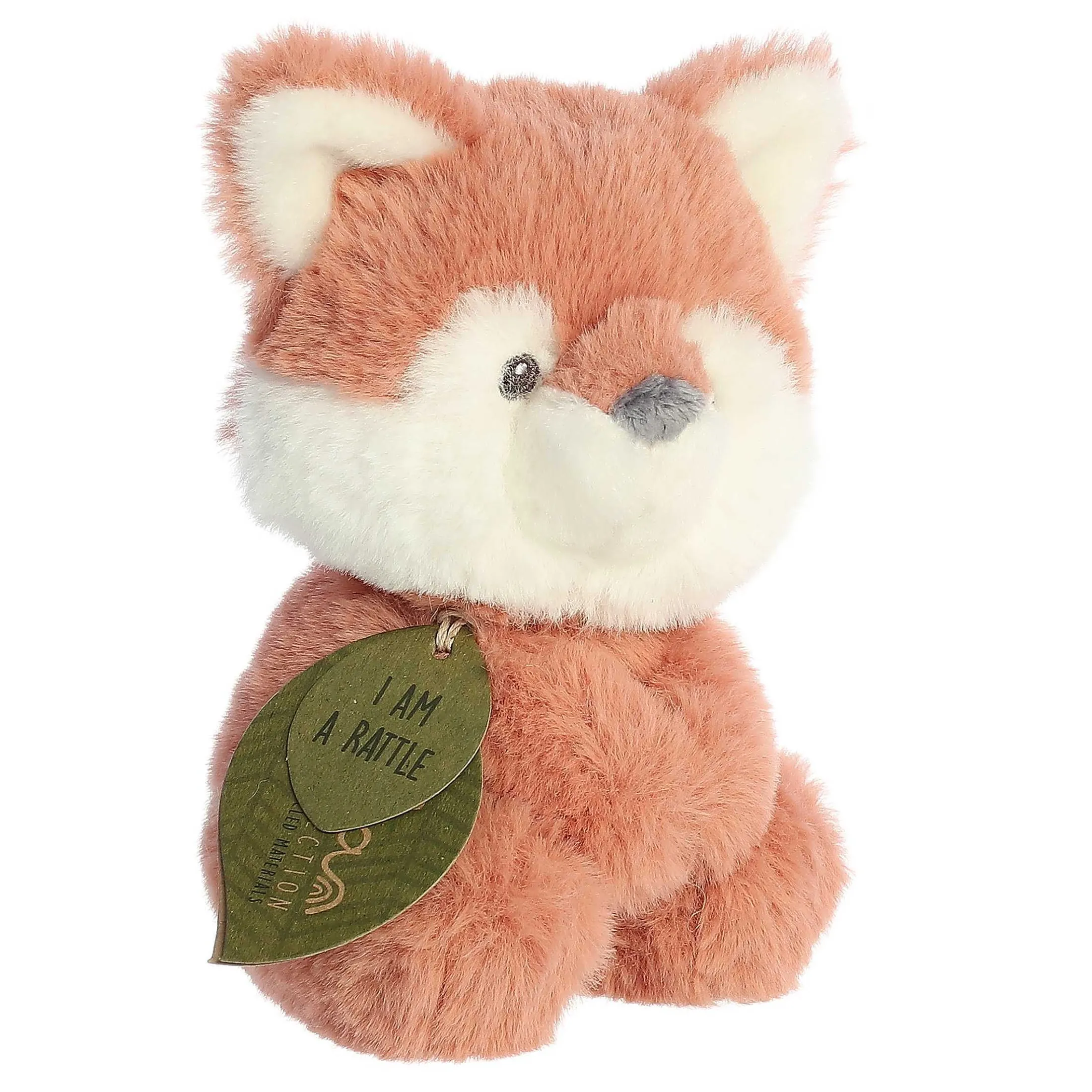 Ebba - Eco Ebba - 6" Fox Kit Rattle