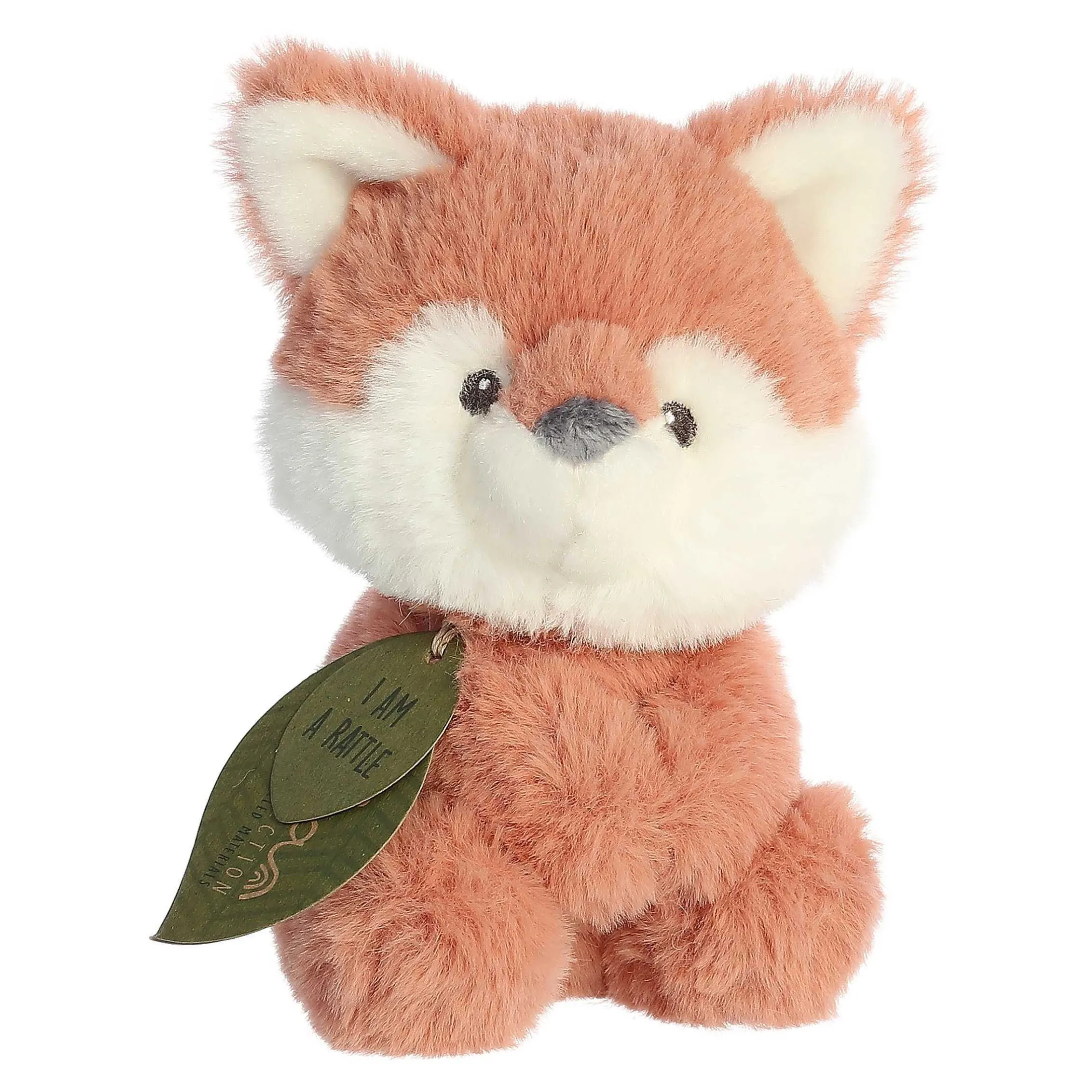 Ebba - Eco Ebba - 6" Fox Kit Rattle
