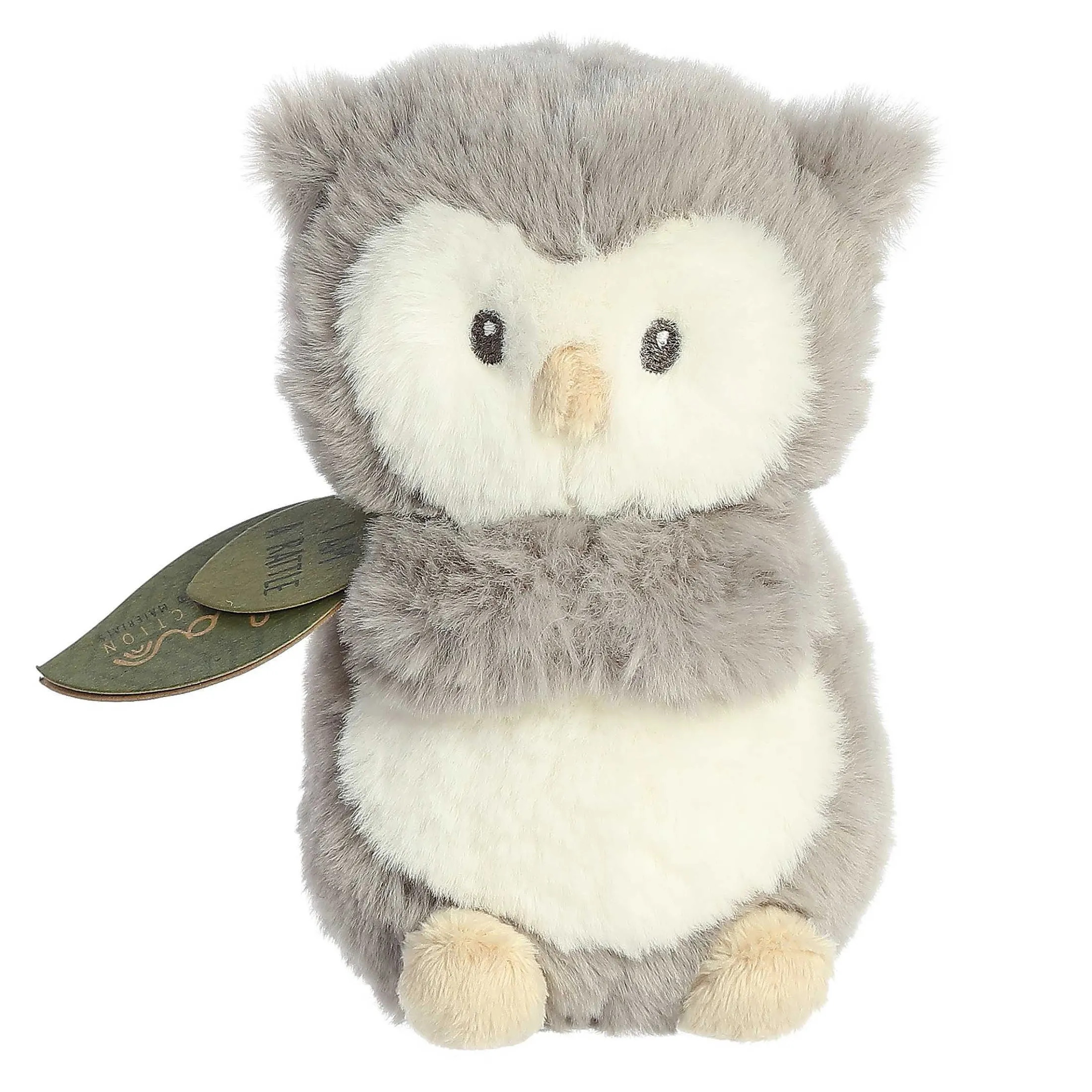 Ebba - Eco Ebba - 6" Owlet Rattle